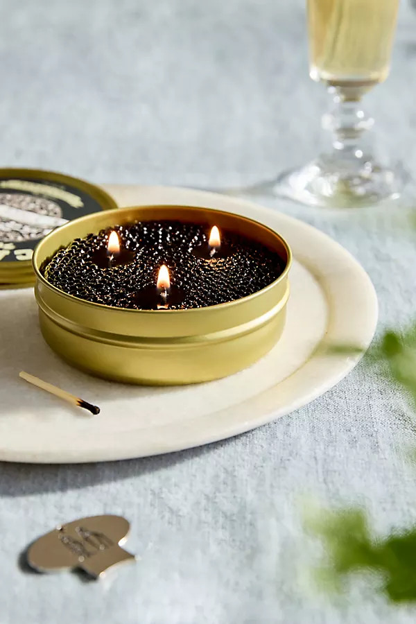 Caviar Tin Candle | Anthropologie (US)
