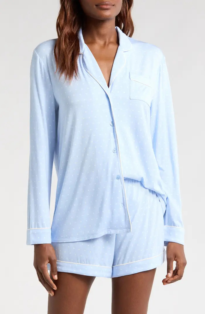Nordstrom Moonlight Eco Long Sleeve Short Pajamas | Nordstrom | Nordstrom