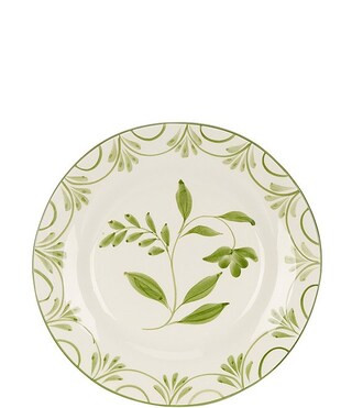 Southern Living Genevieve Collection Green Hand Painted Salad Plate | Dillard's | Dillard's