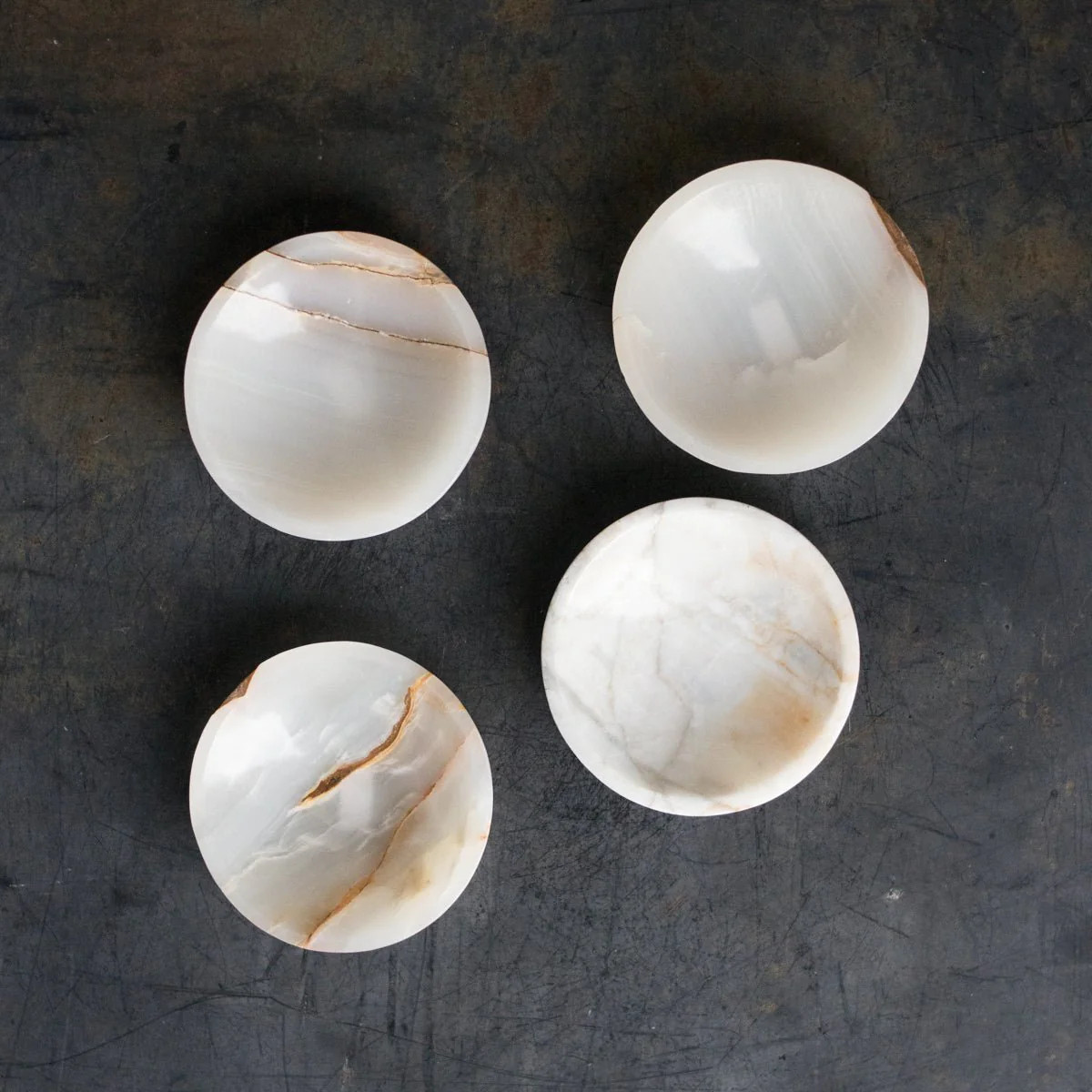 Moroccan Marble Bowl Set of 4 - the french kitchen - elsie green | Elsie Green US