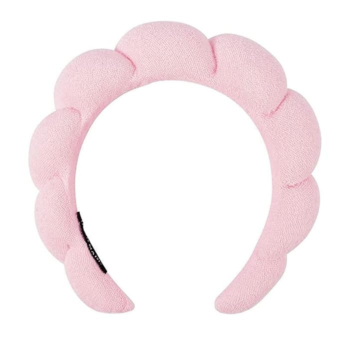 ALNILK Makeup Headband Spa Headbands for Women,Sponge & Terry Towel Cloth Fabric Head Band for Sk... | Amazon (US)