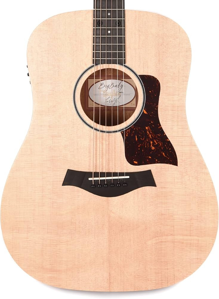 Taylor BBTe Big Baby Taylor Sitka and Walnut with Electronics and Gig Bag | Amazon (US)