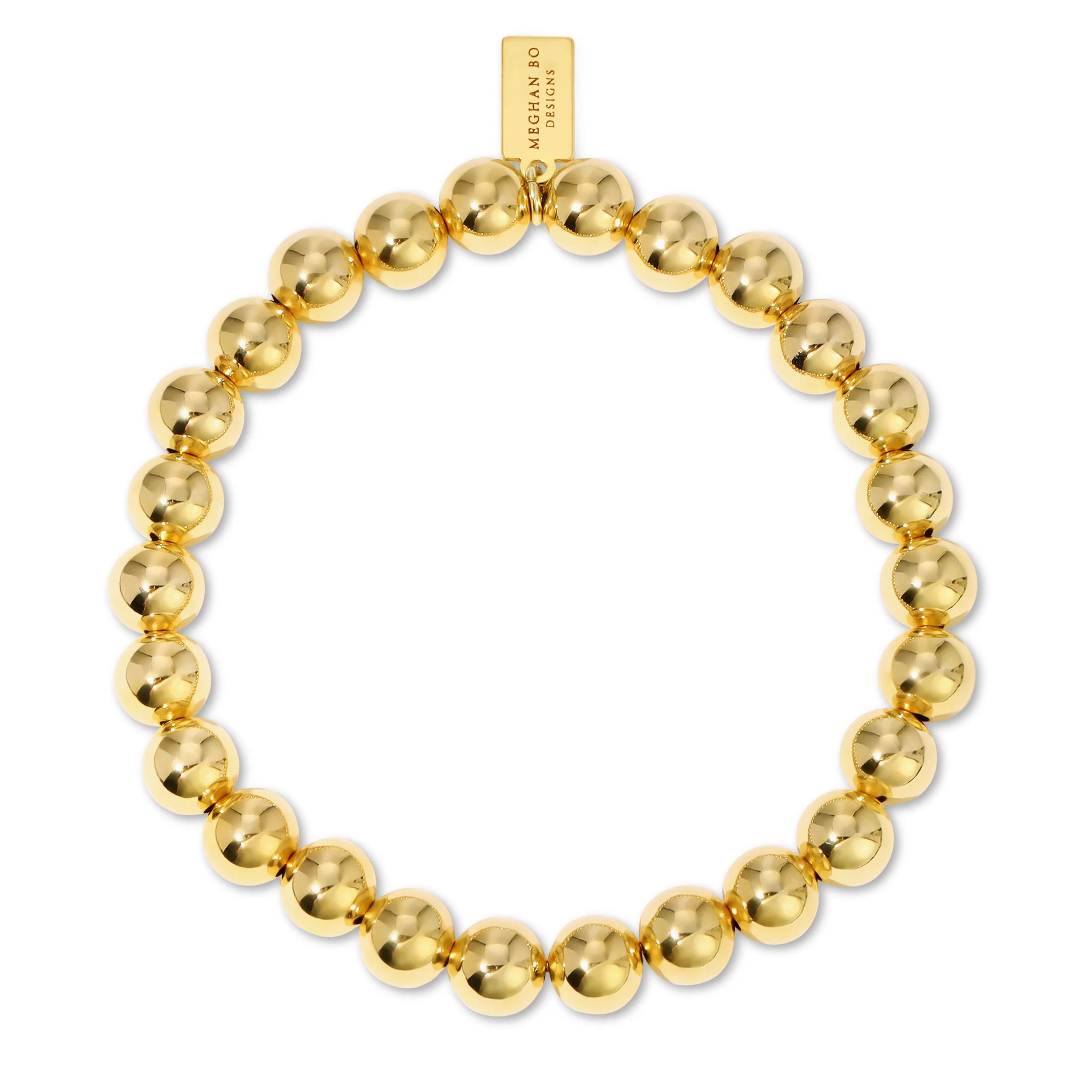 8MM Gold Fill Bracelet | Meghan Bo Designs