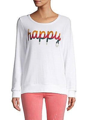 Graphic Long-Sleeve Sweatshirt | Saks Fifth Avenue OFF 5TH
