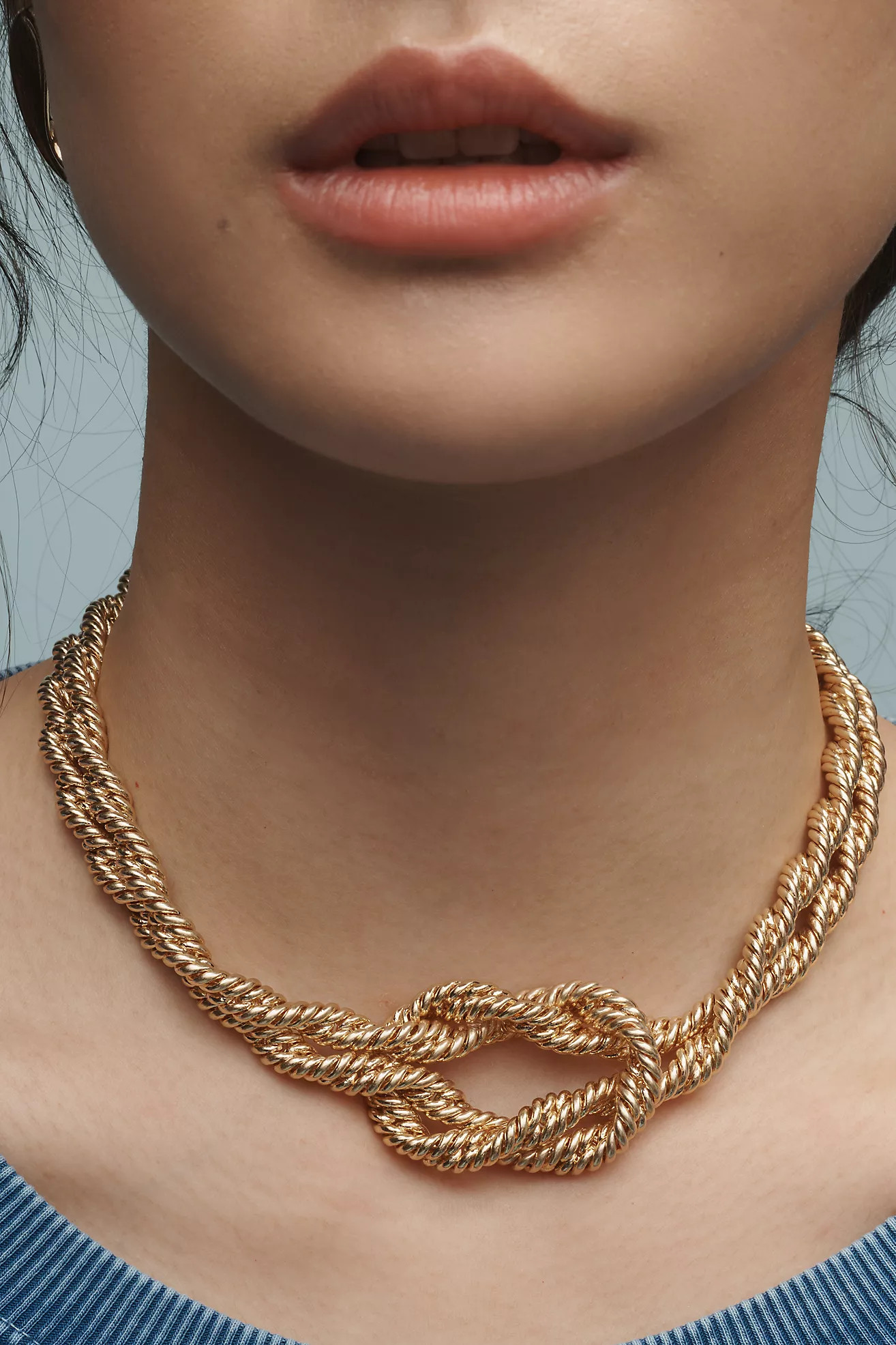 Twisted Nautical Knot Necklace | Anthropologie (US)