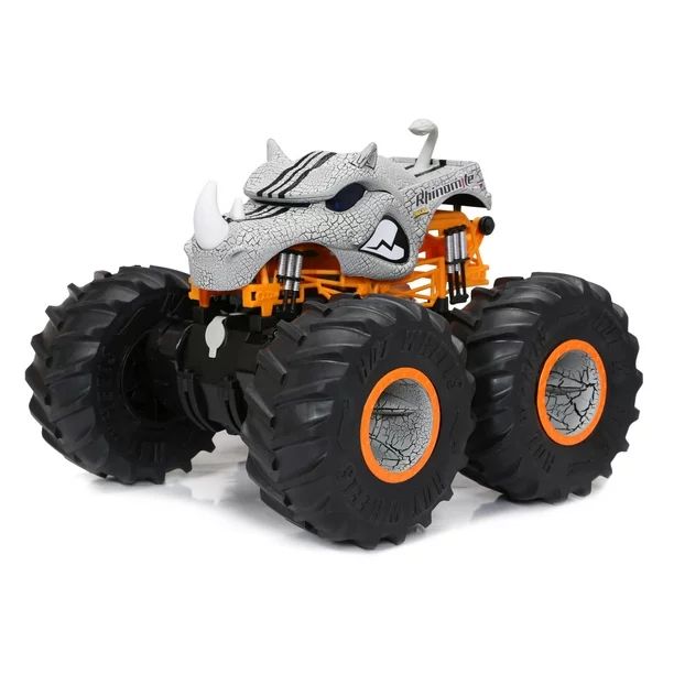 New Bright 1:10 Remote Control Hot Wheels Monster Truck Rhinomite with Vapor - Walmart.com | Walmart (US)