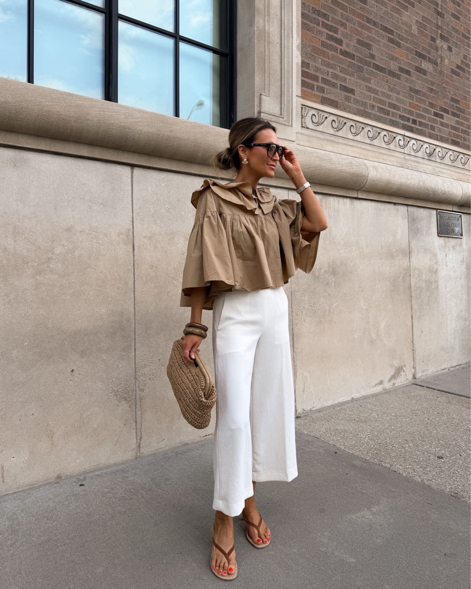 Top and bottom are best sellers this week as well! This bubble top elevates any outfit and these podium pants are the best staple

#LTKSeasonal #LTKOver40 #LTKootd