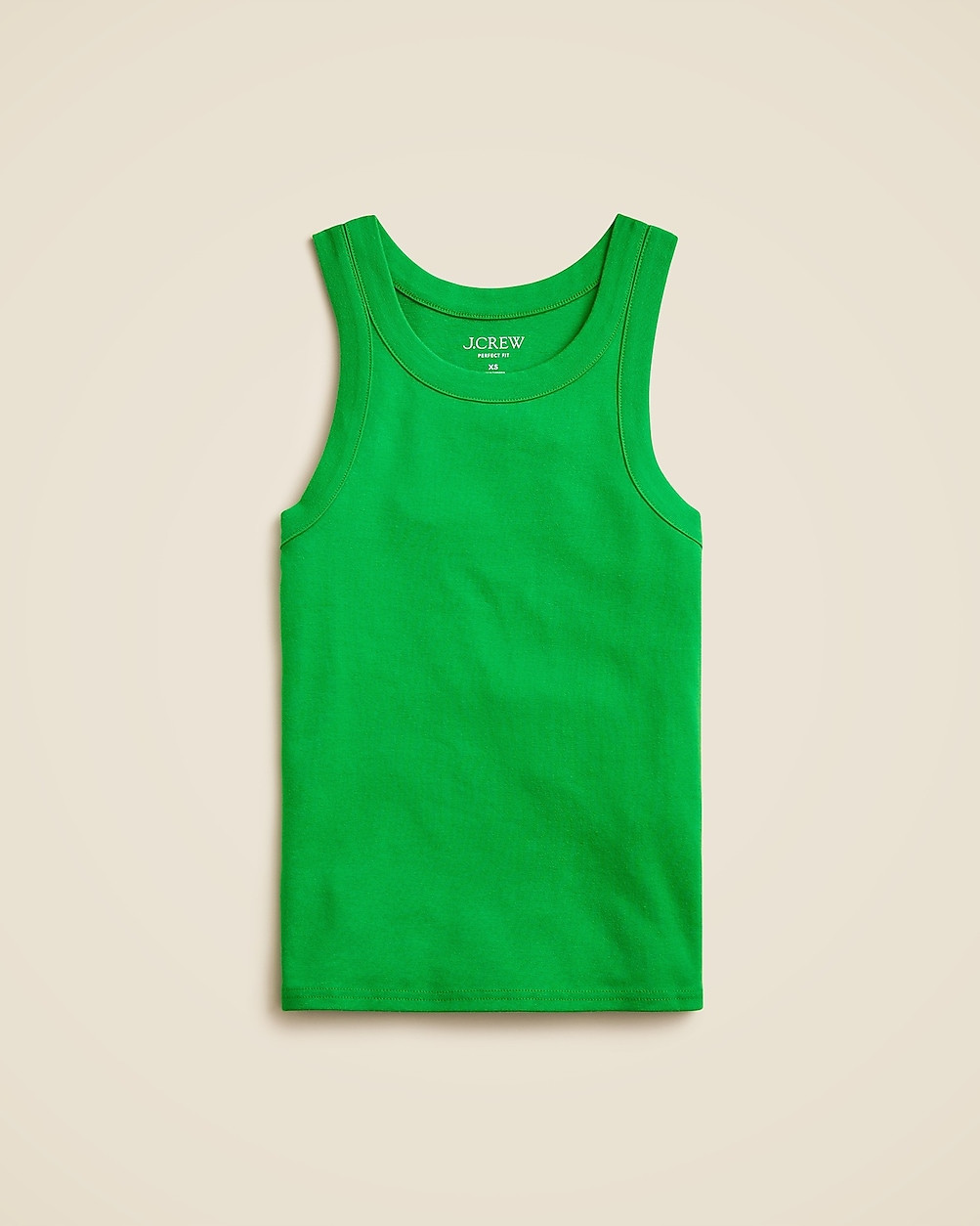 Perfect-fit high-neck tank top | J. Crew US