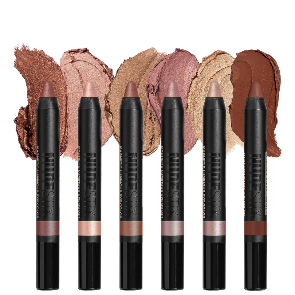 NUDESTIX Nude Beach 6-Piece Eye Pencil Palette | Dermstore