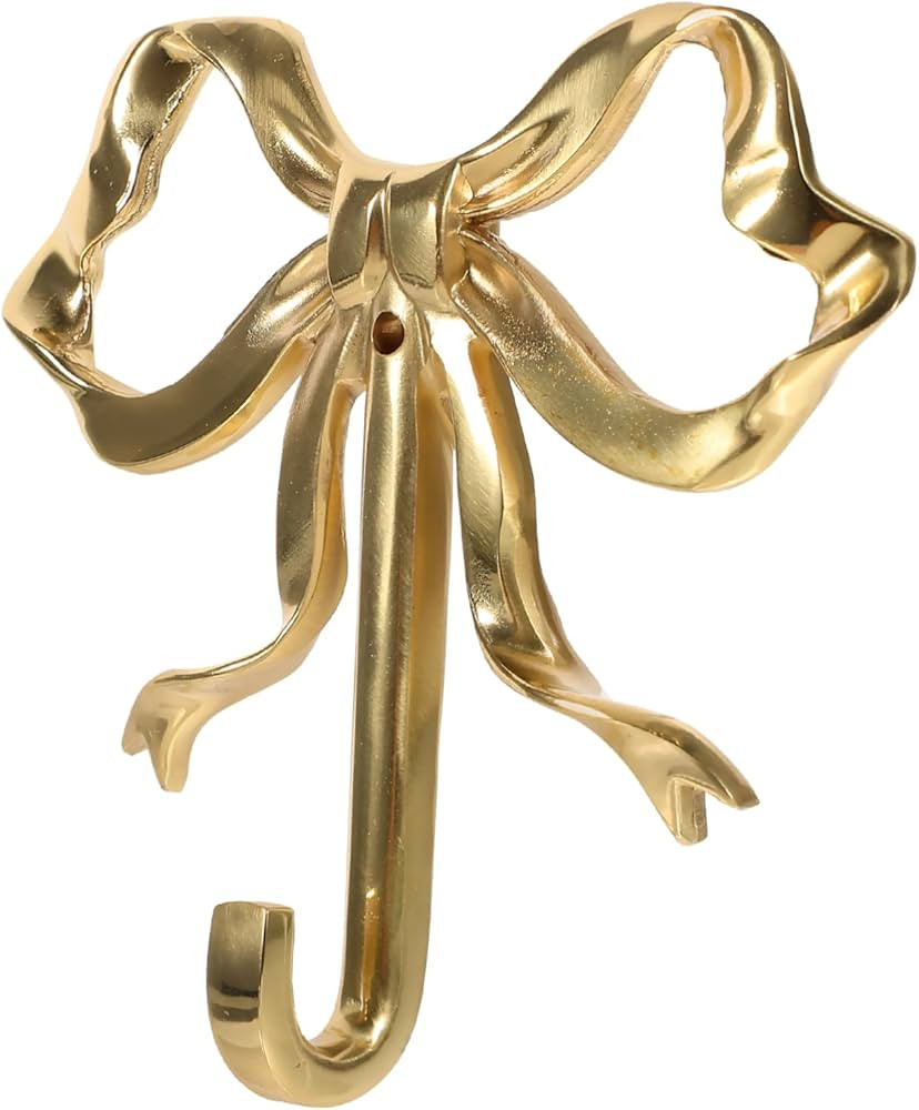 Zerodeko Bow Hook Door Hanger Wall Peg Hook Door Hooks Decorative Hooks Bowknot Hook Kitchen Hook... | Amazon (US)