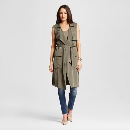 Women's Long Vest - Mossimo | Target