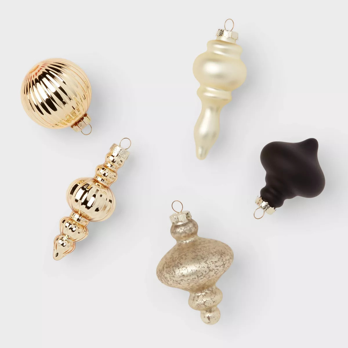 14pc Glass Differentiated Christmas Tree Ornament Set - Wondershop™ | Target