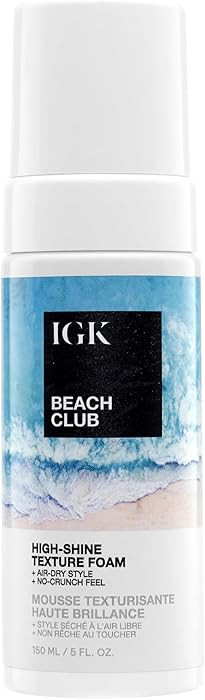 IGK BEACH CLUB High-Shine Texture Foam | Amazon (US)