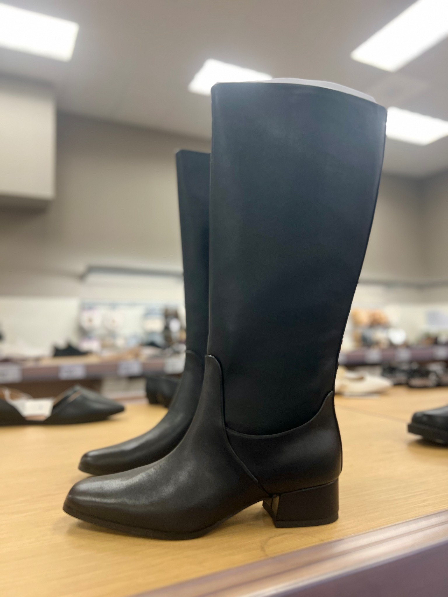 okay these black riding boots are so cute and would go with anything!! Bootcut jeans, black leggings and a vest for a barn look, options are endless and they look like they work well for wide calves! 🙌

Target, Target Sale, Style Tip, Boots, Riding Boots, Black Boots, Seasonal Boots 

#LTKFindsUnder50 #LTKGiftGuide