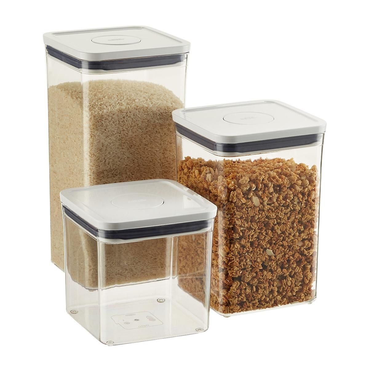 OXO Good Grips POP Square Canisters | The Container Store