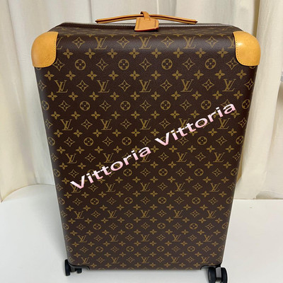 Louis Vuitton Horizon 70 suitcase with cloth cover | eBay US