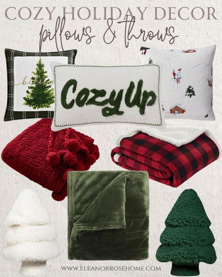 Cozy Christmas decor with these comfy pillows and throws.

#LTKSeasonal #LTKhome #LTKHoliday