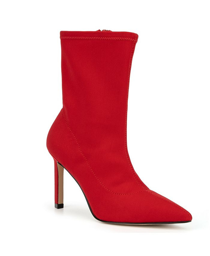New York And Company Women's Naomi Sock Narrow Calf Boots & Reviews - Booties - Shoes - Macy's | Macys (US)
