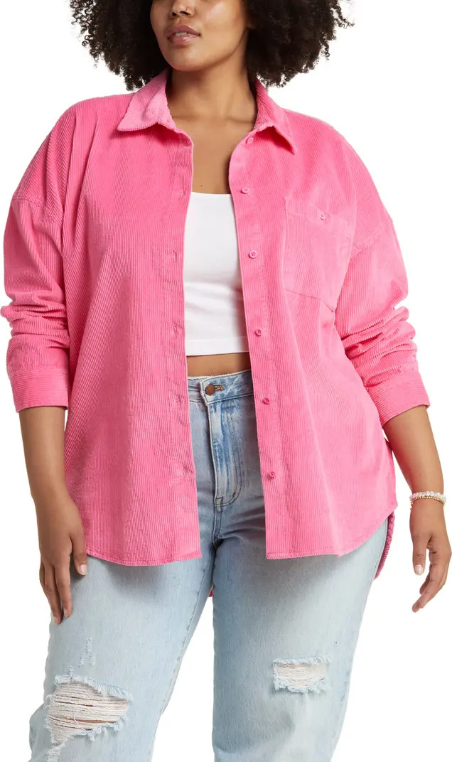 Corduroy Button-Up Shirt | Nordstrom