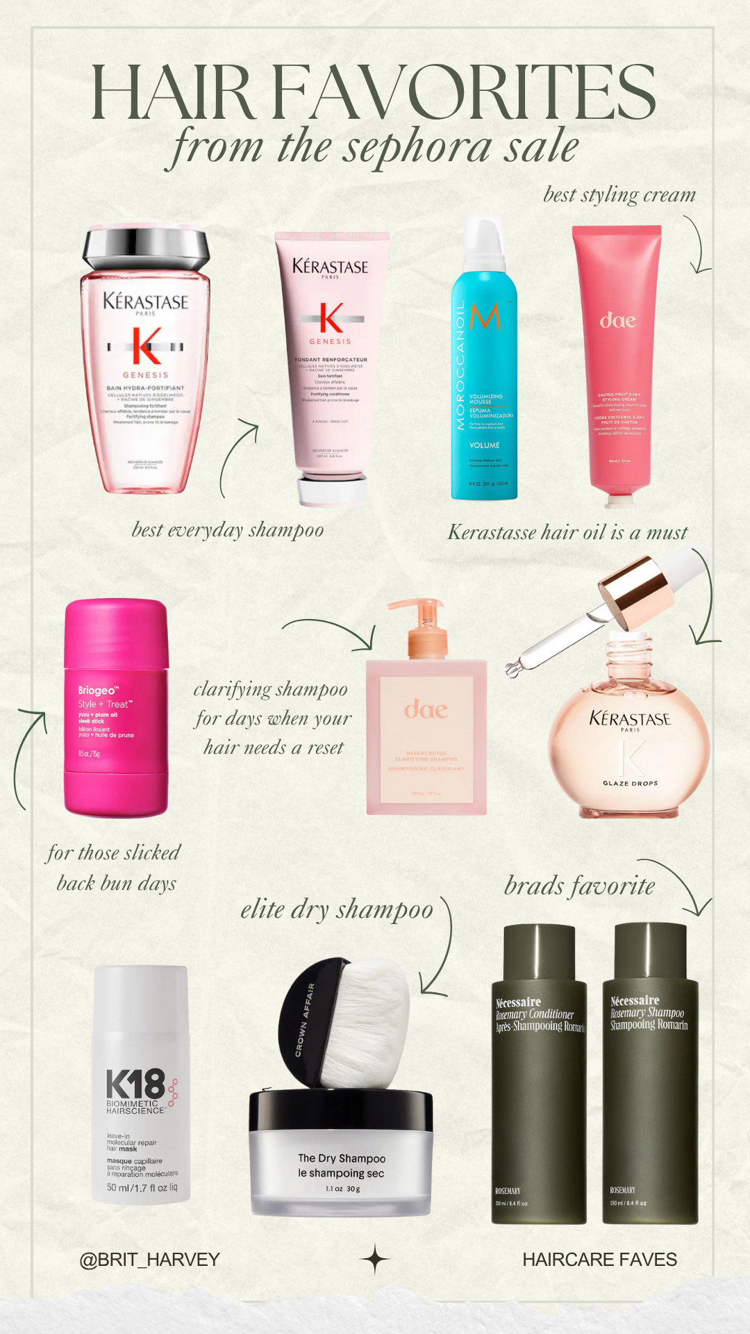 💆‍♀️ Hair Favorites from the Sephora Sale 💕
The sale we wait for all year 👏
✨ Rouge members: 20% off 
✨ VIB: 15% off + Insiders: 10% off starting Nov 4

From my everyday shampoo to Brad’s favorite conditioner — these are my ride-or-die haircare staples. Perfect for shiny, healthy hair all year long 🫶

#SephoraSale #HaircareFavorites #HealthyHair #SephoraHaircare #SephoraFinds #FallBeauty #HairGoals #CleanBeauty 

 

#LTKBeauty #LTKBeauty