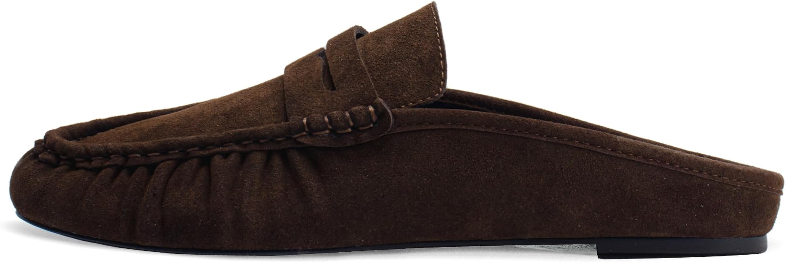 Penny Loafers for Women Comfortable Slip on Suede Loafers Mules Women’s Closed Toe Loafer Slide... | Amazon (US)