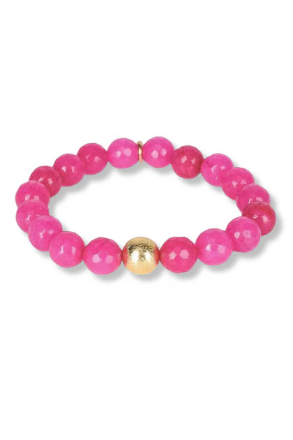 BudhaGirl Bianca Pink Beaded Bracelet | The Willow Tree