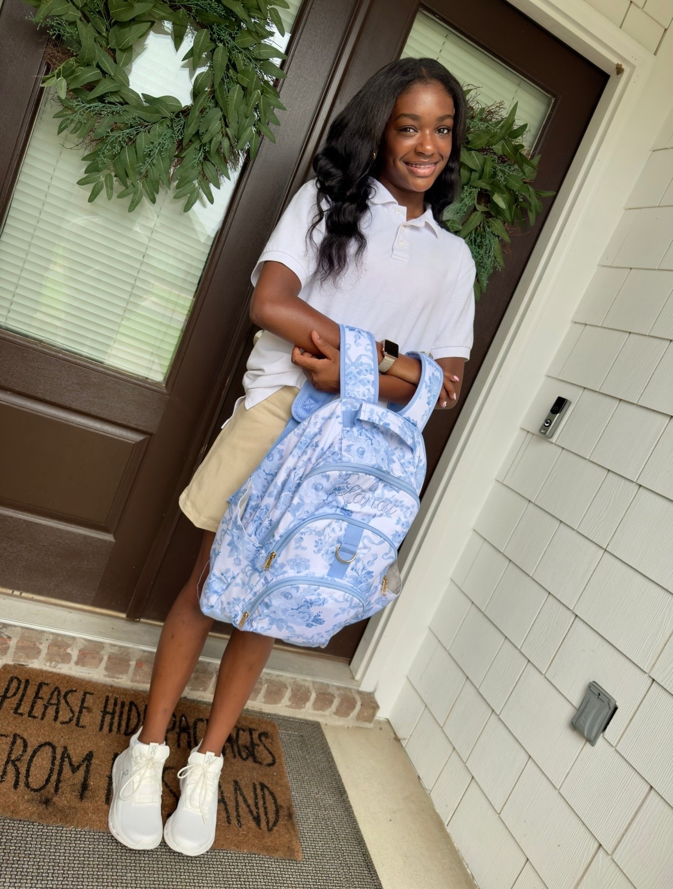 The cutest school backpack 🩵

#LTKItBag #LTKFamily #LTKKids