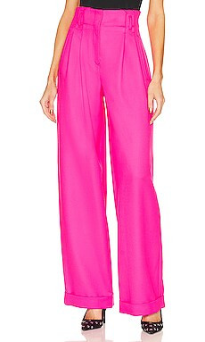 Dundas Frankie Trouser in Neon Pink from Revolve.com | Revolve Clothing (Global)