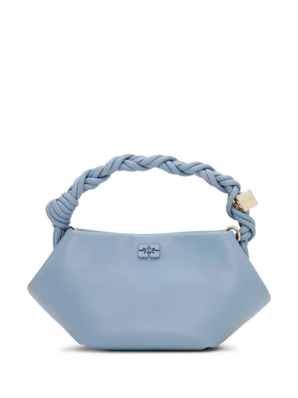 GANNI Mini Sac à Main Bou En Cuir | Bleu | FARFETCH FR | Farfetch Global