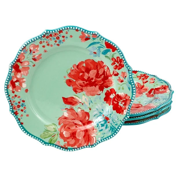 The Pioneer Woman Gorgeous Garden Dinner Plates, Set of 4 | Walmart (US)