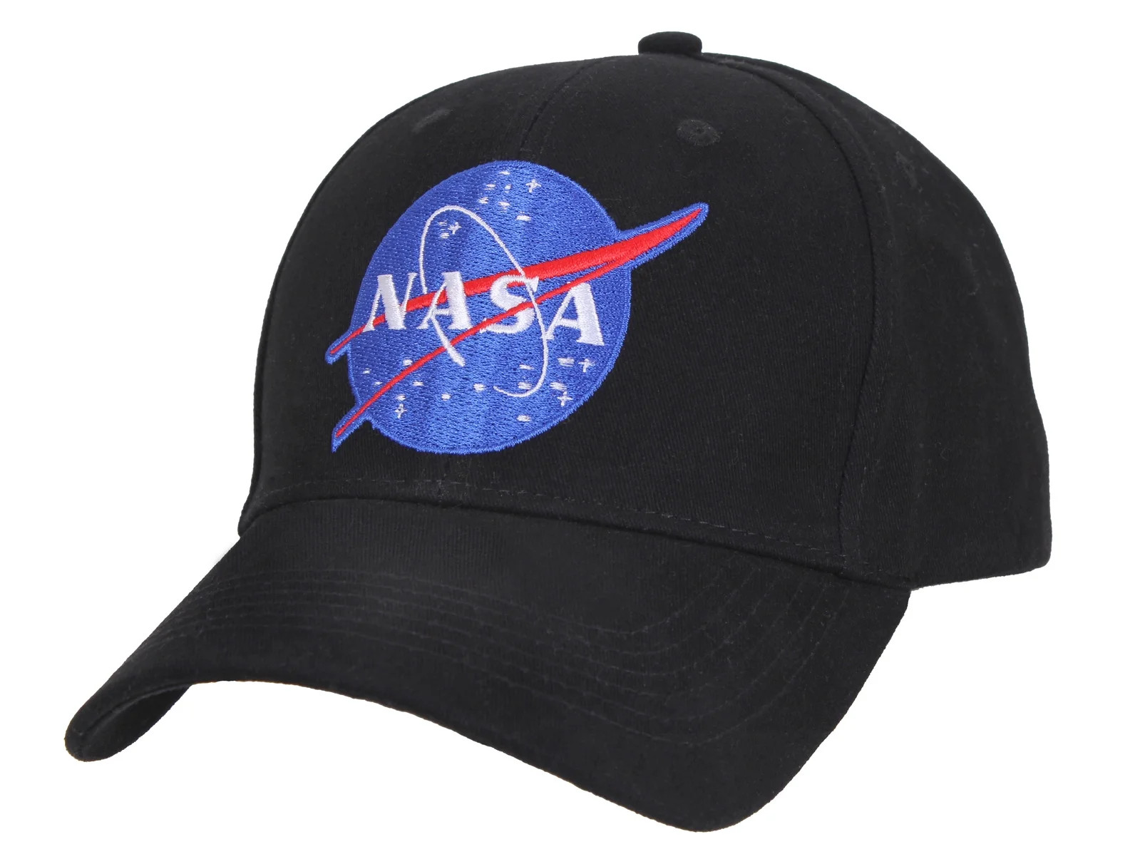 Rothco Nasa Logo Supreme Low Profile Cap, Black, One-Size | Walmart (US)
