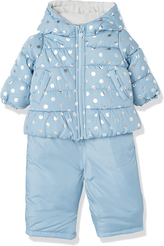 Simple Joys by Carter's baby-girls Water-resistant Snowsuit Set - Hooded Winter Jacket | Amazon (US)