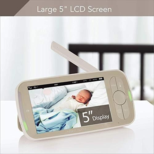 Infant Optics DXR-8 PRO Baby Monitor 720P 5" HD Display with A.N.R. (Active Noise Reduction), Whi... | Amazon (US)
