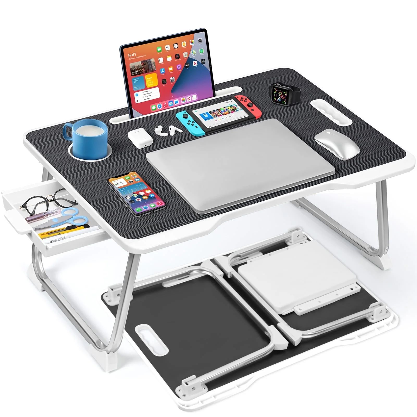 Livhil Large Lap Desk for Bed | Laptop Table, Portable Lap Desk, Home Office Room Laptop Desk for... | Walmart (US)
