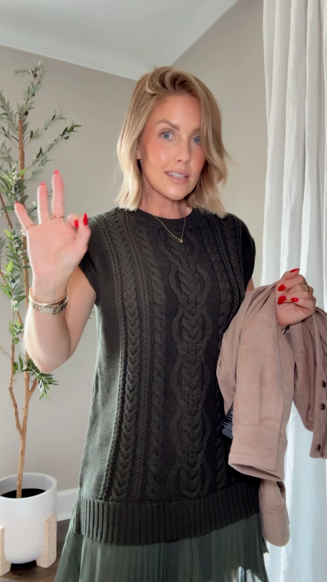 Wearing XS Petite / size down one in these jeans linked, everything else is true to size 

#anthropartner  @Anthropologie

#LTKootd #LTKSeasonal #LTKPetite