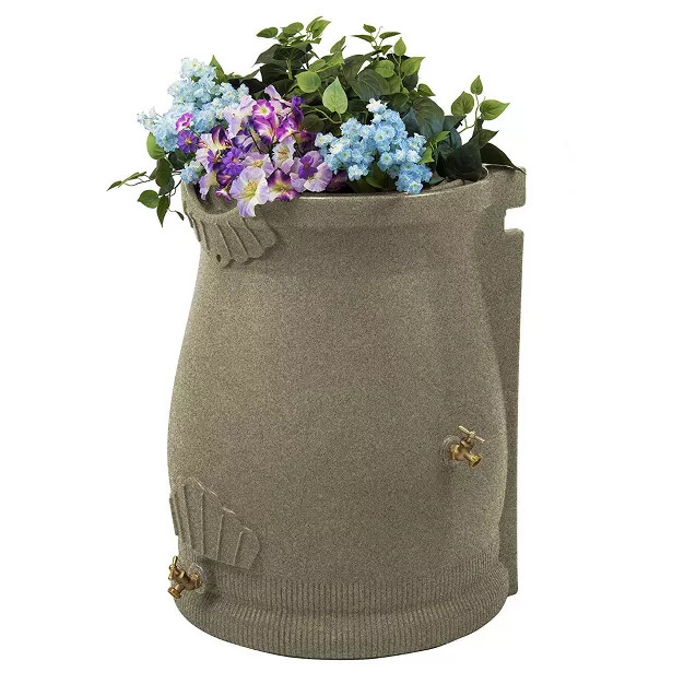 Good Ideas RWURN50-SAN 50 Gallon Rain Water Saver Wizard Barrel Urn | Target