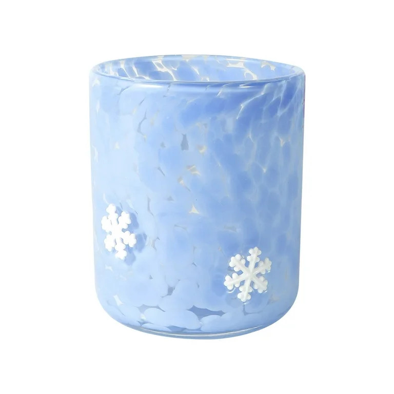 Christmas Polka Dot Glass Cups, 12oz Holiday Tumblers with Santa Snowflake Tree Patterns, for Mil... | Walmart (US)