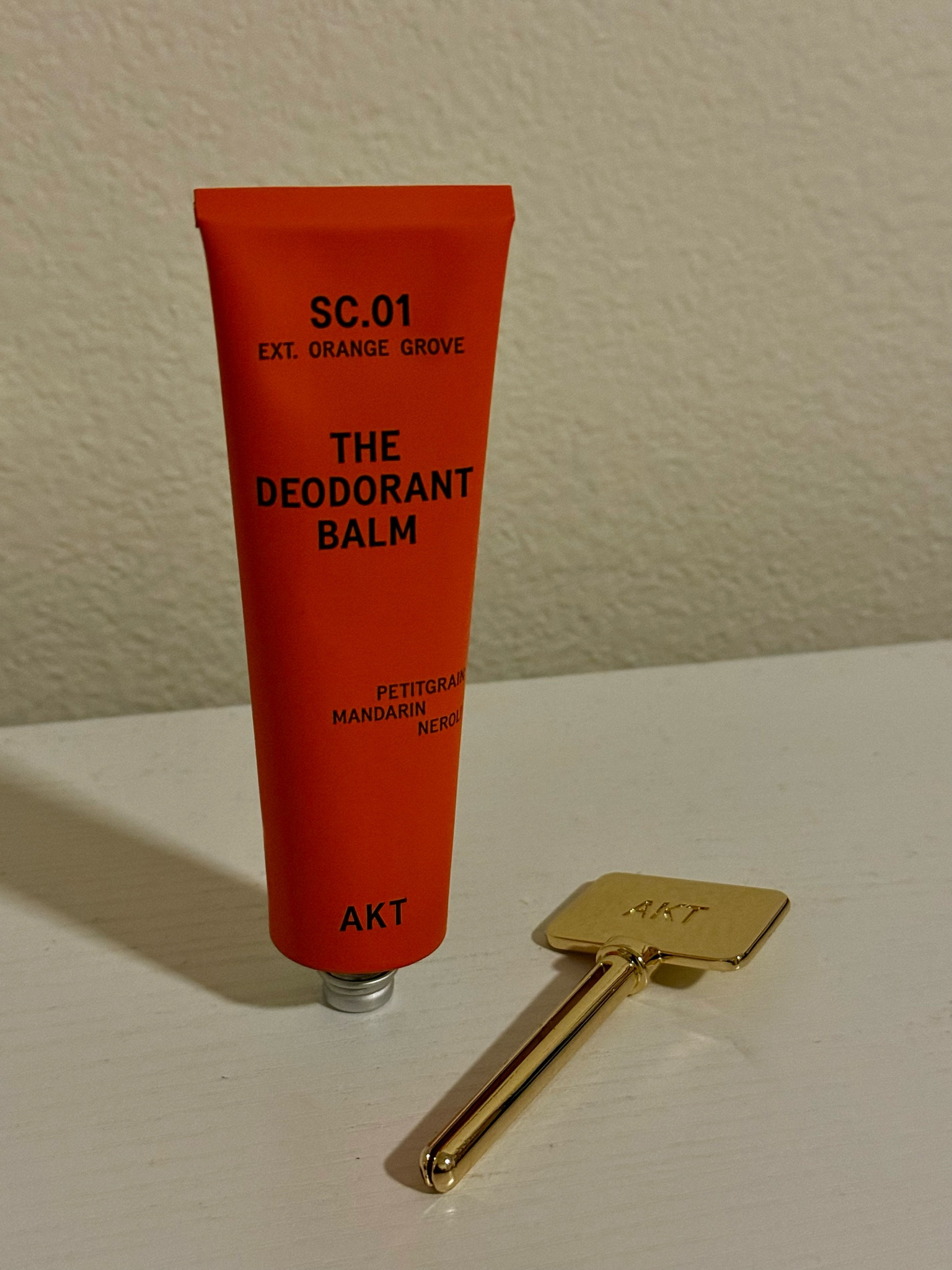 Aluminum free deodorant from AKT: The deodorant balm in Orange Grove✨