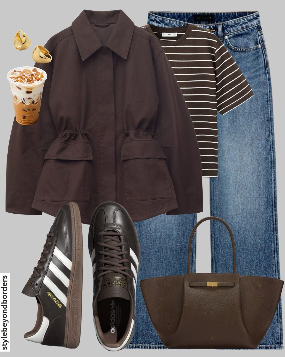 Cinched oversized jacket styling 🍫



Tags: oversized drawstring utility jacket brown jacket straight leg blue jeans striepd brown t-shirt adidas spezials adidas sambas basic t-shirt basic white t-shirt brown leggings grey straight leg jeans nike sneakers ysl bag everyday chic outfit streetstyle outfit casual outfit for springg

#LTKeurope #LTKspring #LTKstyletip
