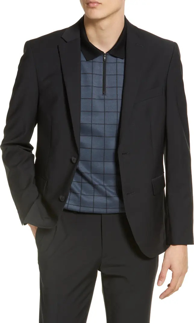 Open Edit Solid Extra Trim Wool Blend Sport Coat | Nordstrom | Nordstrom