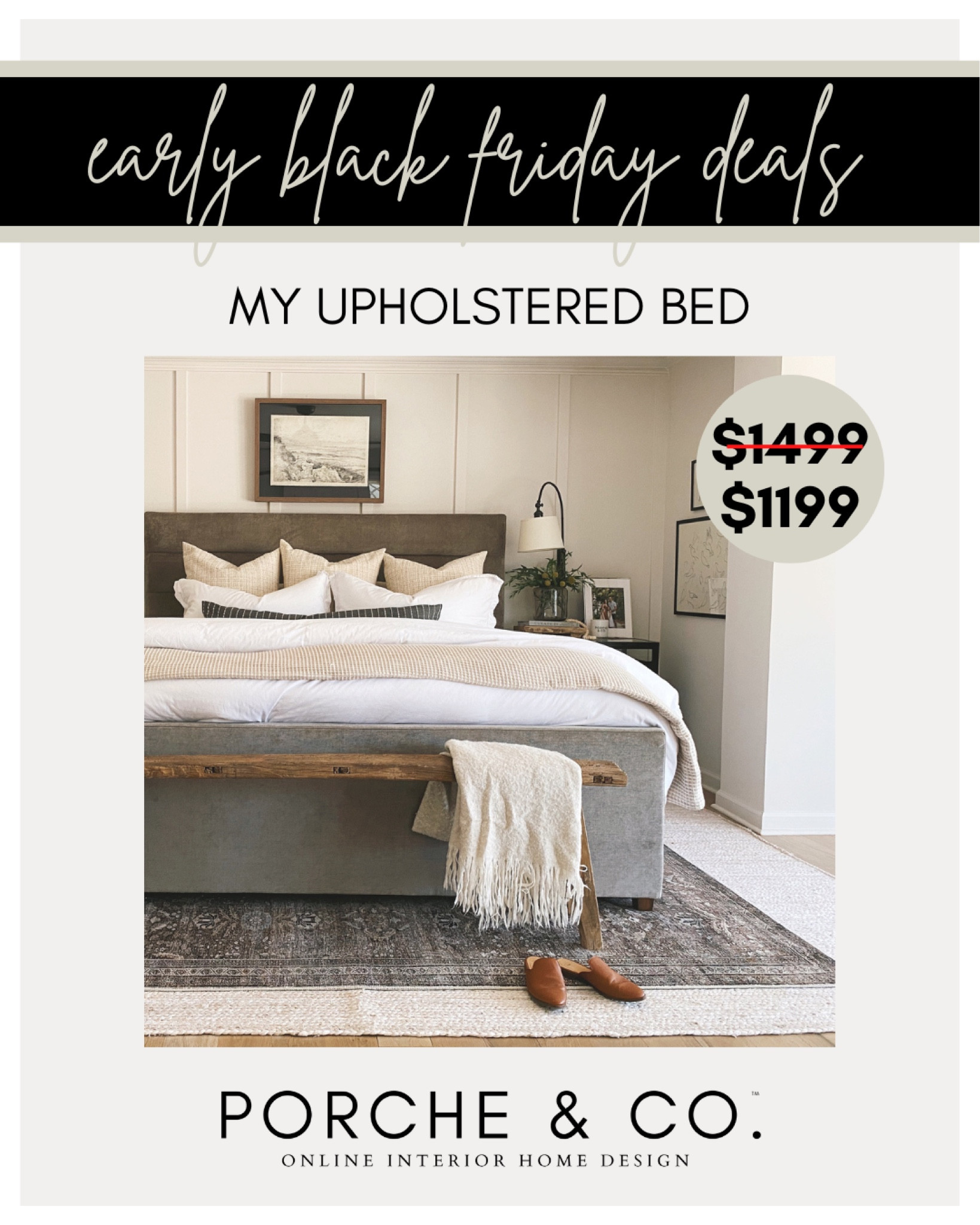 My upholstered velvet bed is on sale! 

#LTKCyberWeek #LTKHoliday #LTKsalealert