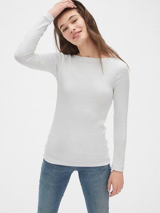Modern Boatneck T-Shirt | Gap (US)