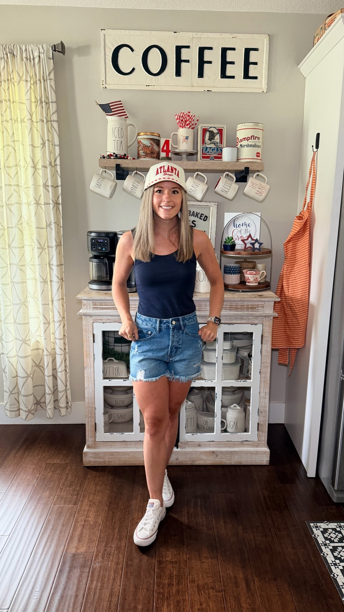 Another cute and causal option for the Fourth of July without being too over the top! Love these basic Amazon tank tops for that exact purpose 😉

#LTKootd #LTKSeasonal #LTKPetite