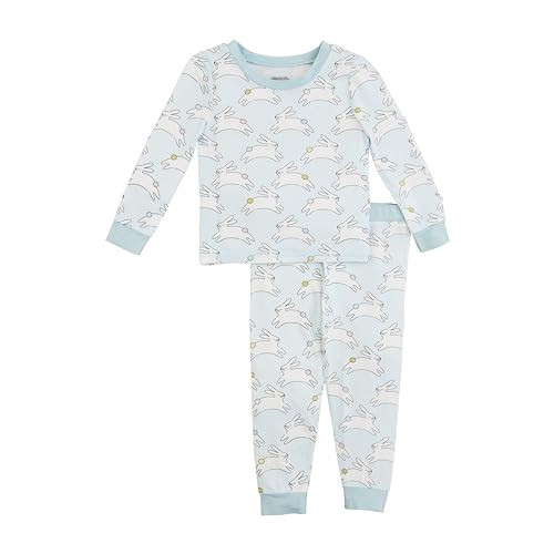 Mud Pie Toddlers Blue Bunny Pjs, 3T | Amazon (US)