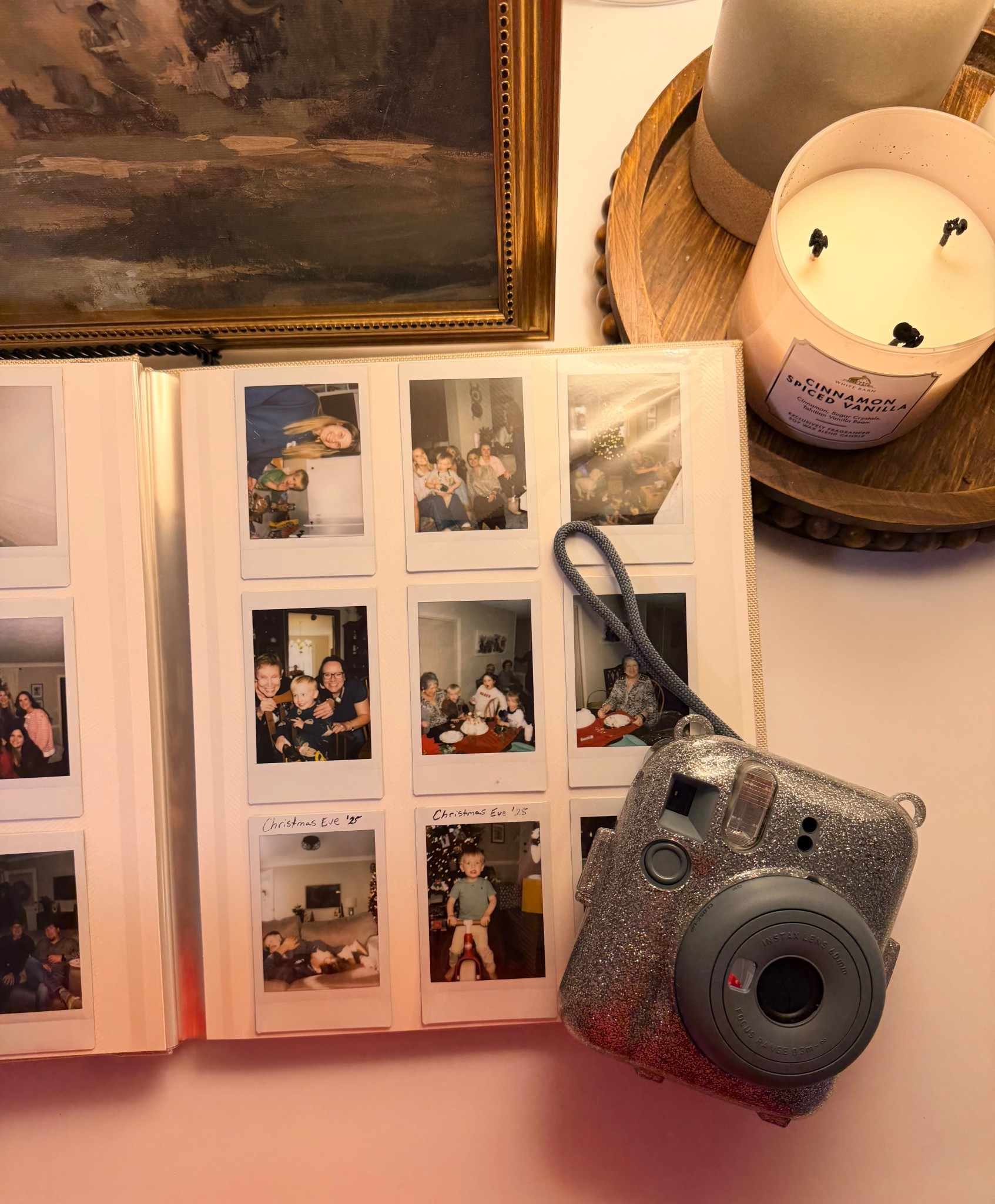Camera + photo album 

#LTKHome #LTKTravel