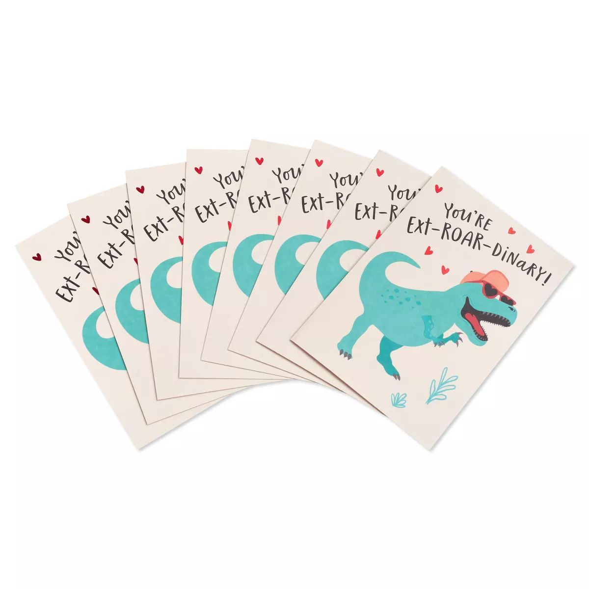 8ct Valentine's Day Cards Dinosaur | Target