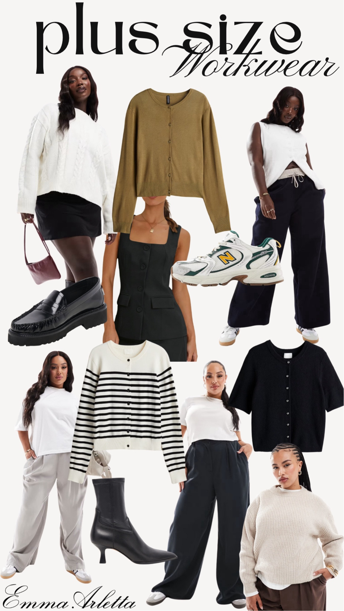 Plus size workwear for my BGs!!!🗄️🖇️

Workwear, fall outfit, plus size outfit, work outfit, business casual, chic outfit, office outfit, trousers, cardigan 

#LTKPlusSize #LTKStyleTip #LTKWorkwear