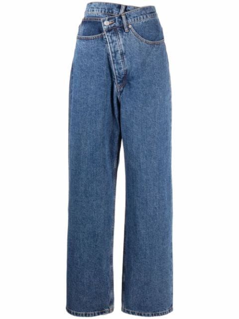 Jeans mit asymmetrischem Bund | Farfetch (DE)