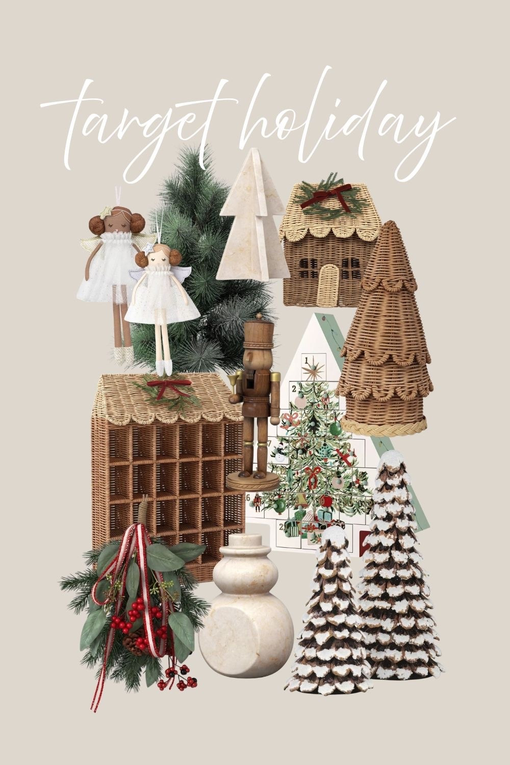 New Christmas decor at Target! These just dropped online! 
@Target