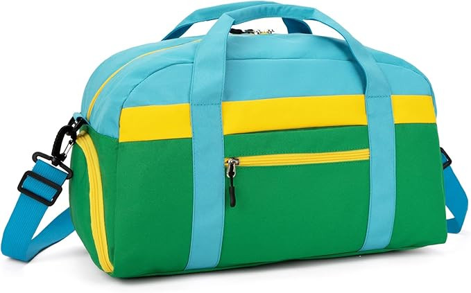 HawLander Kids Duffle Bag for Boys or Girls, Fit Sports Practice, or Overnight Travel Weekend (Gr... | Amazon (US)